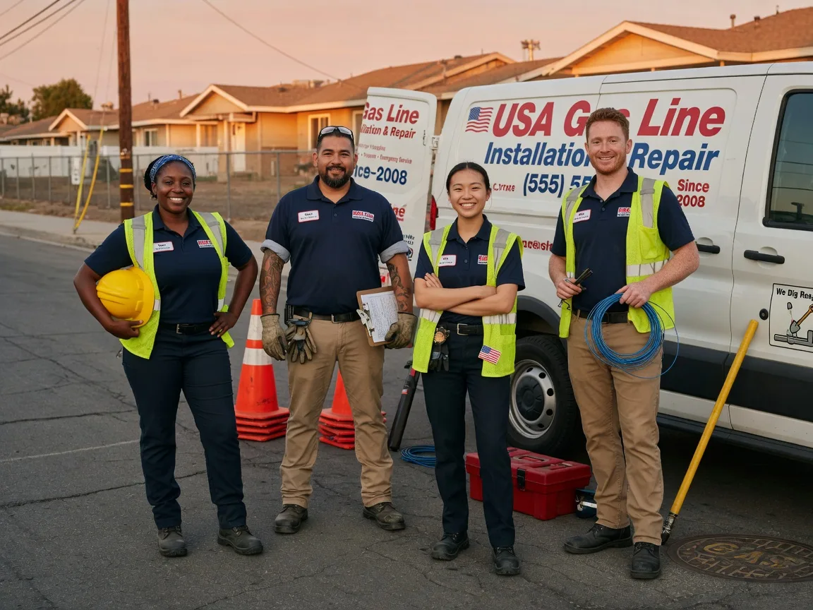 Gas Line Installation company in Jamestown, MO